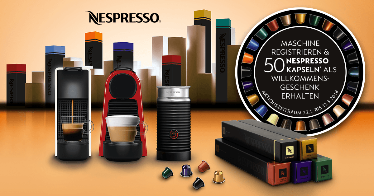 Jetzt Nespresso Kapseln Nespresso Maschine kaufen Majdic und bekommen. geschenkt 50 
